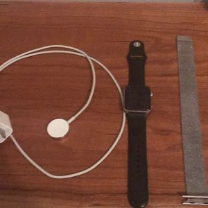 series one stainless steel Apple Watch